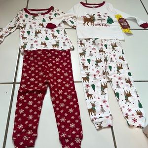 Chick pea Christmas pajamas (2 sets )